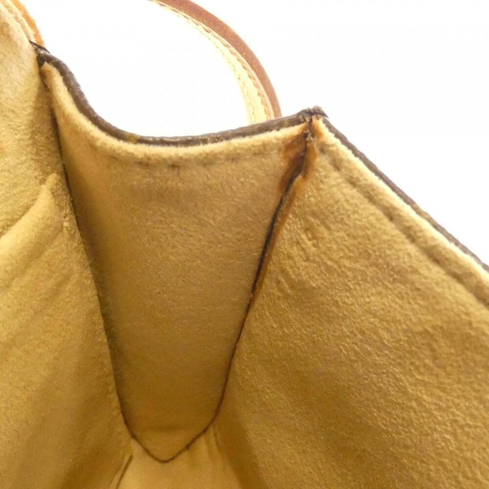 LOUIS VUITTON Authentic Brown Monogram Pochette Shoulder Bag - Picture 8 of 8